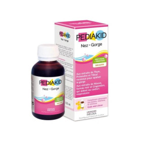 Засіб PEDIAKID Натуральний питний для носа та горла: очищення та зняття запалення NEZ-GORGE 125 мл
