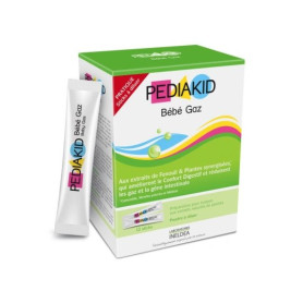 Пробіотик PEDIAKID Натуральні стіки для зняття здуття живота BEBE GAZ упаковка 12 стіків
