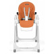 Стілець Peg Perego Prima Pappa Follow Me Wonder Orange плямостійкий помаранчевий