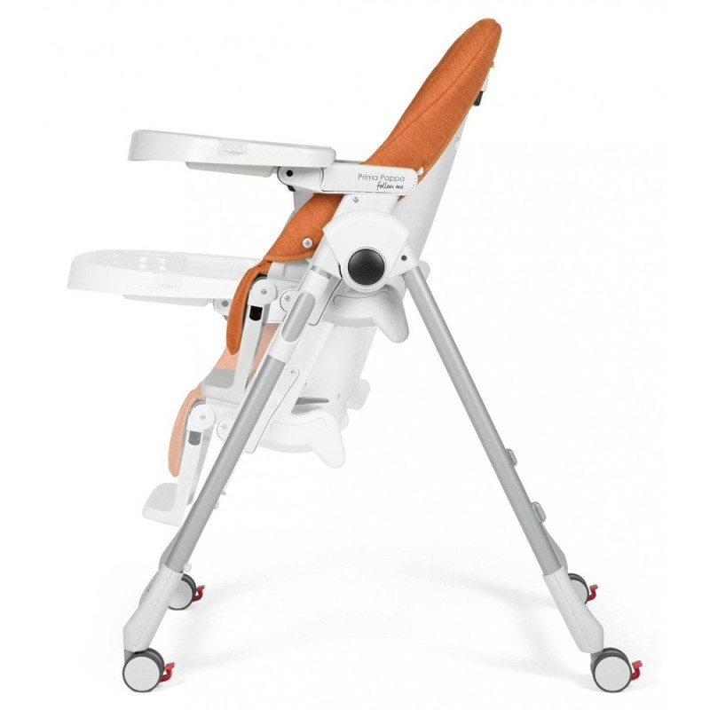 Стілець Peg Perego Prima Pappa Follow Me Wonder Orange плямостійкий помаранчевий