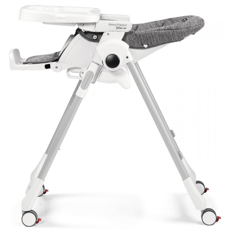 Стілець Peg Perego для годування Prima Pappa Follow Me Wonder Grey