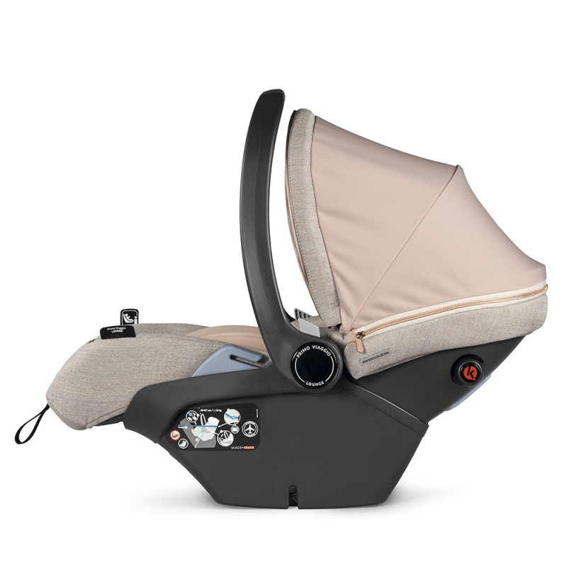 Автокрісло Peg Perego Primo Viaggio Lounge Mon Amour рожеве золото