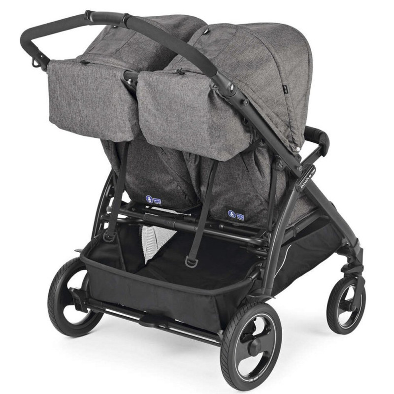 Прогулянкові коляски для двійні Peg Perego Book For Two Quarz