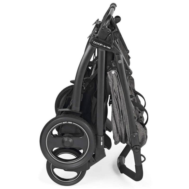 Прогулянкові коляски для двійні Peg Perego Book For Two Quarz