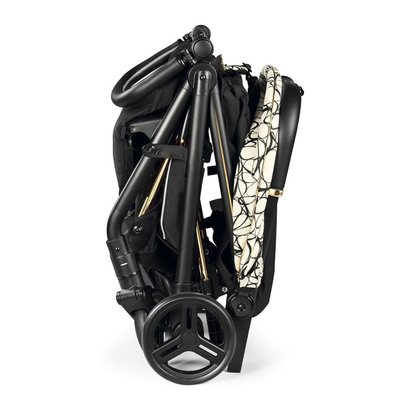 Прогулянкова коляска Peg Perego Selfie Grafic Gold графічне золото