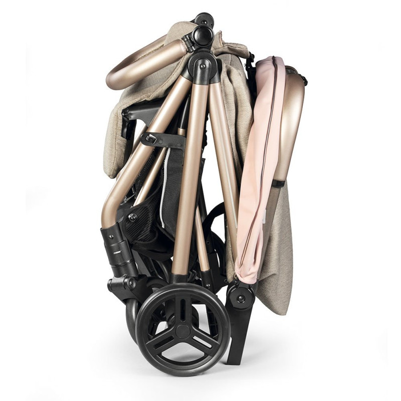 Прогулянкова коляска Peg Perego Selfie Mon Amour рожеве золото