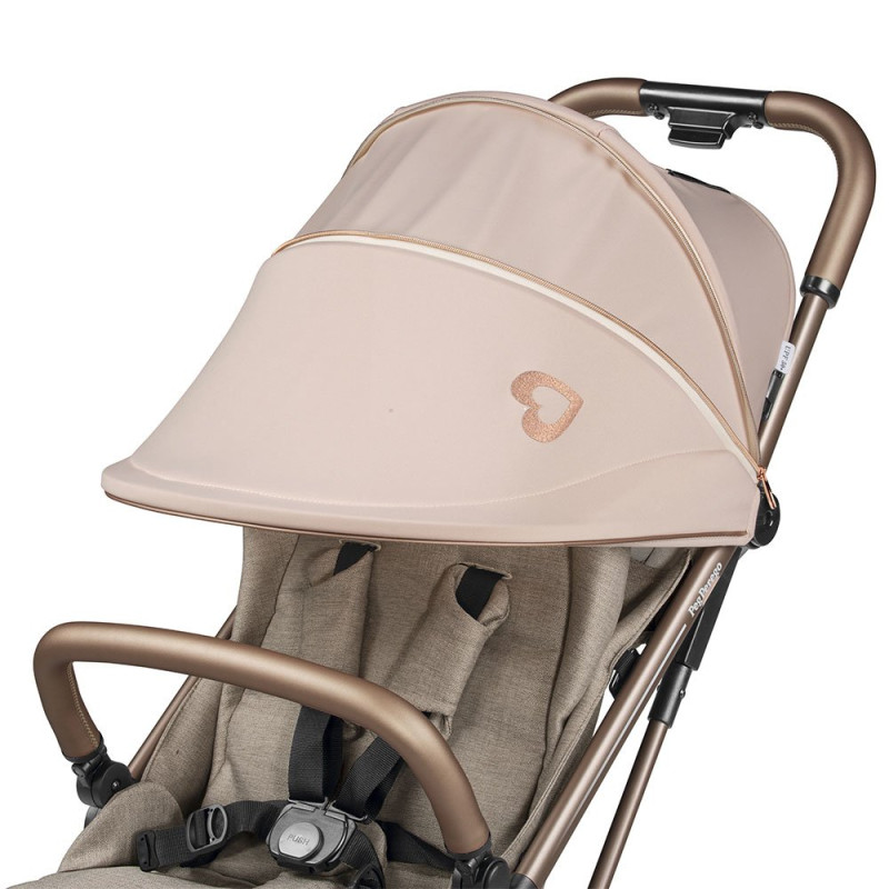 Прогулянкова коляска Peg Perego Selfie Mon Amour рожеве золото
