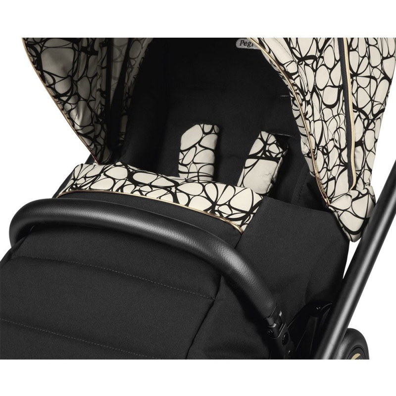 Прогулянкова коляска Peg Perego Veloce Grafic Gold графічне золото