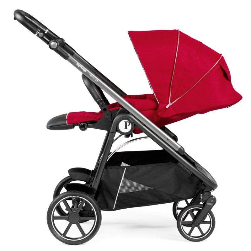 Прогулянкова коляска Peg Perego Veloce Red Shine