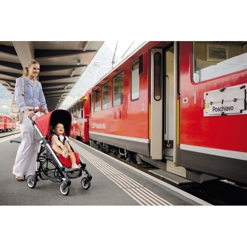 Прогулянкова коляска Peg Perego Si Completo Luxe Grey вишукано-сіра