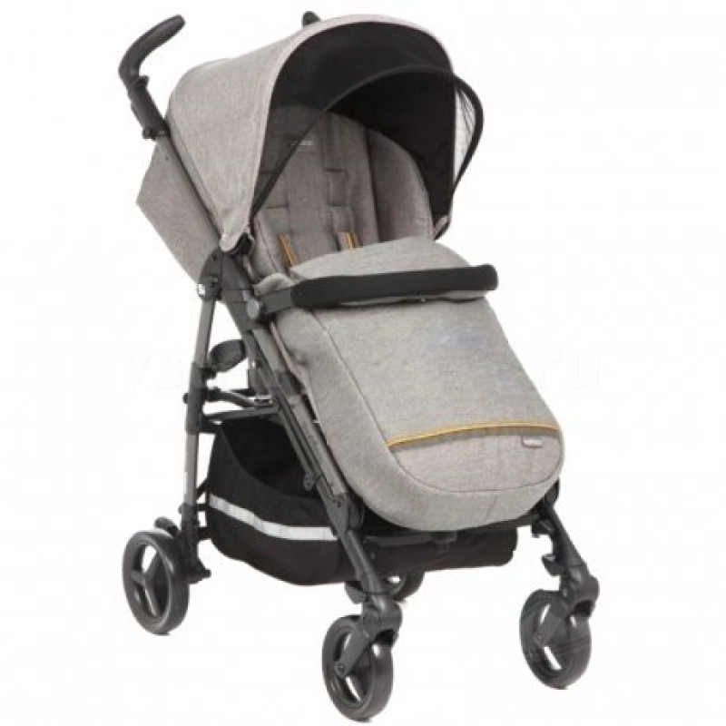 Прогулянкова коляска Peg Perego Si Completo Luxe Grey вишукано-сіра