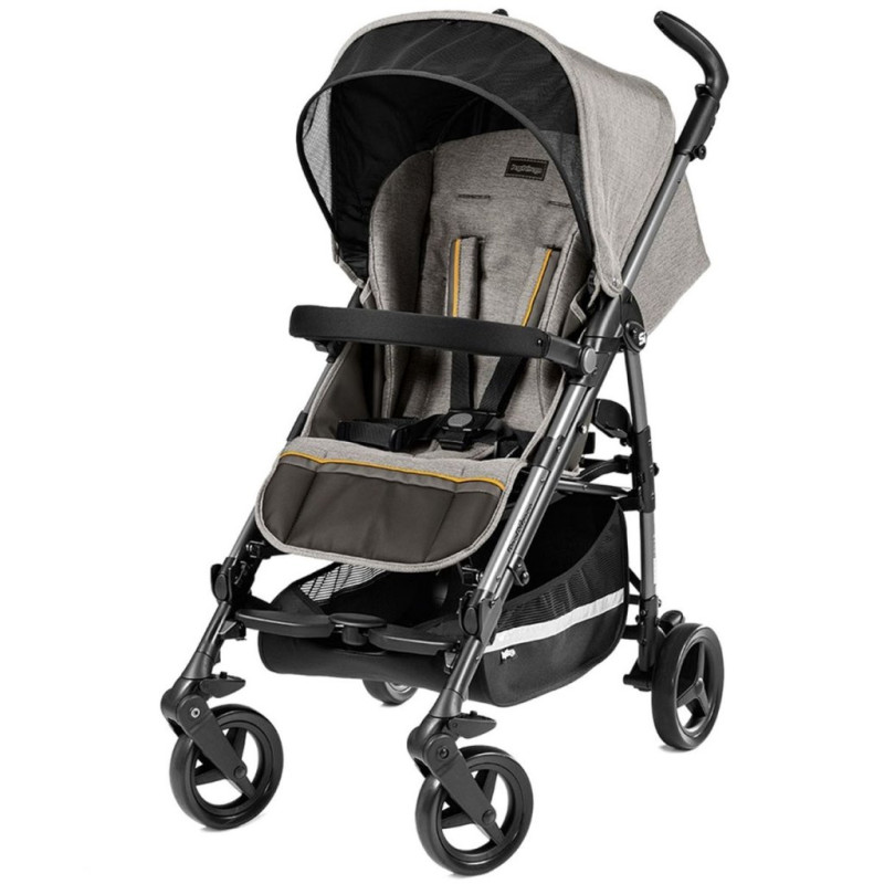 Прогулянкова коляска Peg Perego Si Completo Luxe Grey вишукано-сіра