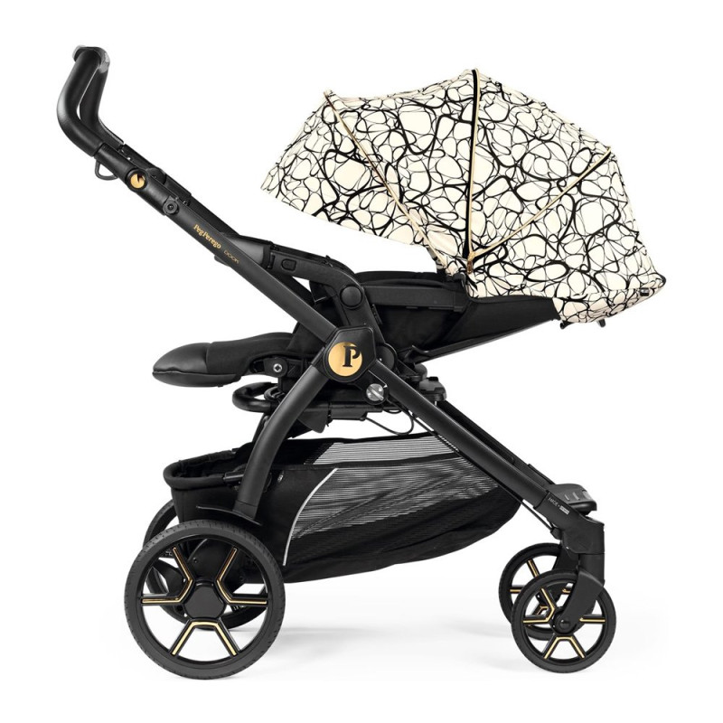 Універсальна коляска 2 в 1 Peg Perego Book grafic gold