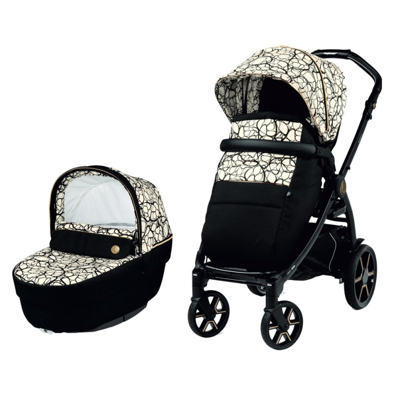 Універсальна коляска 3 в 1 Peg Perego Book Lounge grafic gold