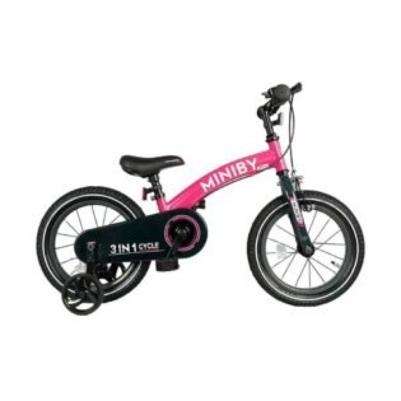 Біговел Qplay Miniby 3 в1 Pink