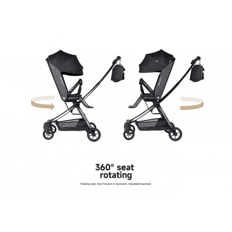 Прогулянкова коляска Qplay QBOOK Black