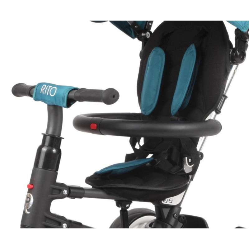 Велосипед Qplay складаний триколісний Rito Rubber Grey