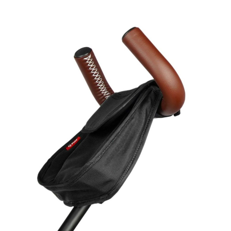 Велосипед Qplay складаний трьохколісний Rito Deluxe Black