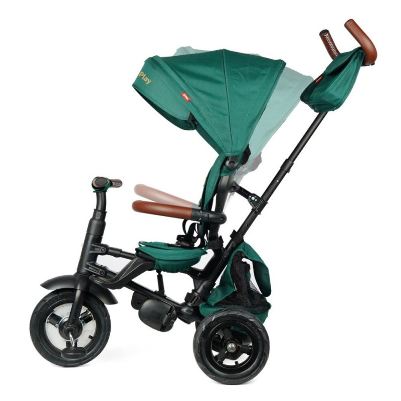 Велосипед Qplay складаний трьохколісний Rito Deluxe Green