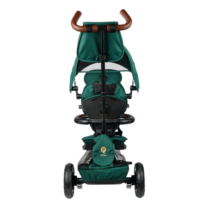 Велосипед Qplay складаний трьохколісний Rito Deluxe Green