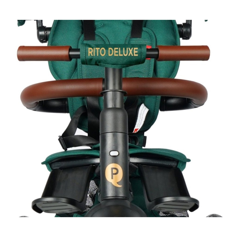 Велосипед Qplay складаний трьохколісний Rito Deluxe Green