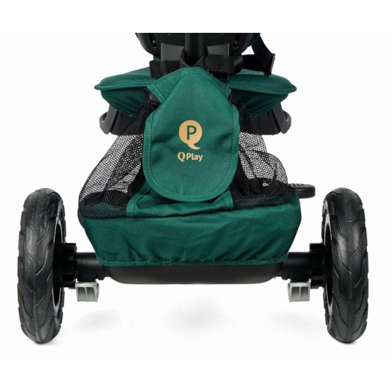 Велосипед Qplay складаний трьохколісний Rito Deluxe Green