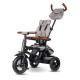 Велосипед Qplay складаний триколісний Rito Deluxe Grey