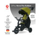 Велосипед Qplay складаний триколісний Nova+ Rubber Military Green