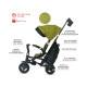 Велосипед Qplay складаний триколісний Nova+ Rubber Military Green