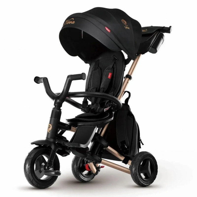 Велосипед Qplay складаний триколісний Nova+ Rubber Gold