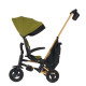 Велосипед Qplay складаний триколісний Nova+ Rubber Matt Military Green