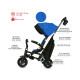 Велосипед Qplay складаний триколісний Nova+ Rubber Sky Blue