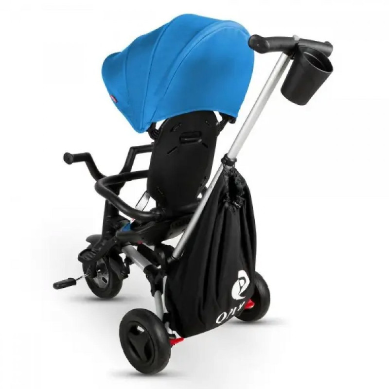 Велосипед Qplay складаний триколісний Nova+ Rubber Sky Blue