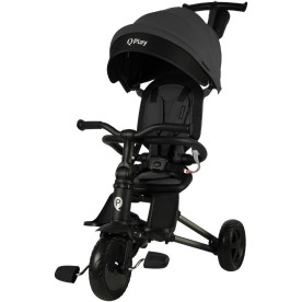 Велосипед Qplay складаний триколісний дитячий Nova Ultimate Black