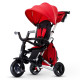 Велосипед Qplay складаний триколісний Nova+ Rubber Red