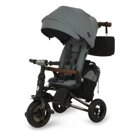 Велосипед Qplay триколісний Nova Pro з надувними колесами Stone Grey