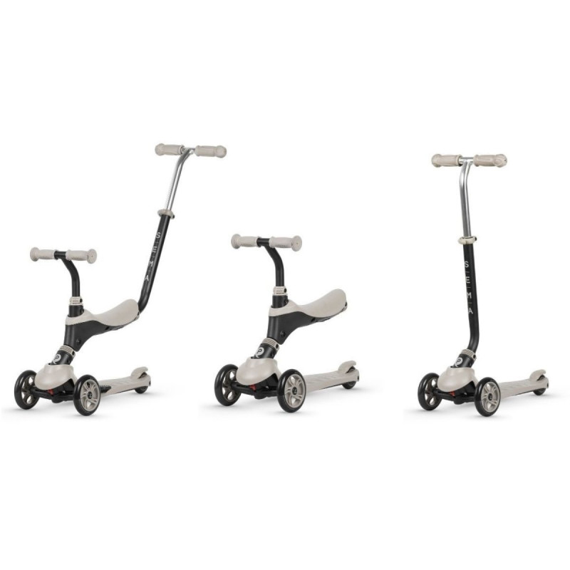 Самокат Qplay триколісний дитячий 5 в 1 Sema Beige