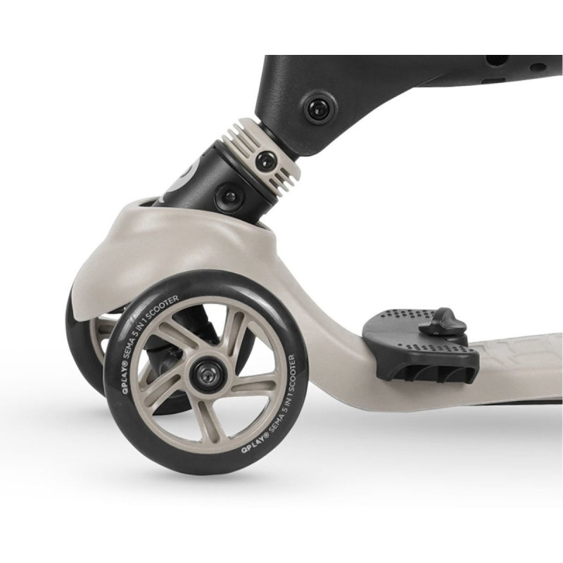 Самокат Qplay триколісний дитячий 5 в 1 Sema Beige