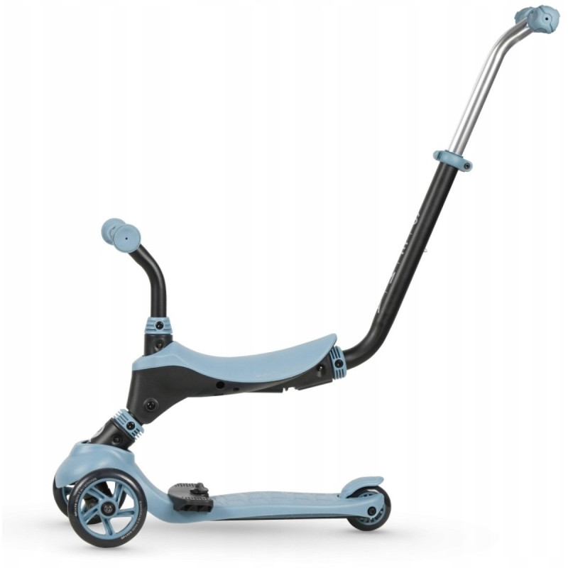 Самокат Qplay триколісний дитячий 5 в 1 Sema Blue