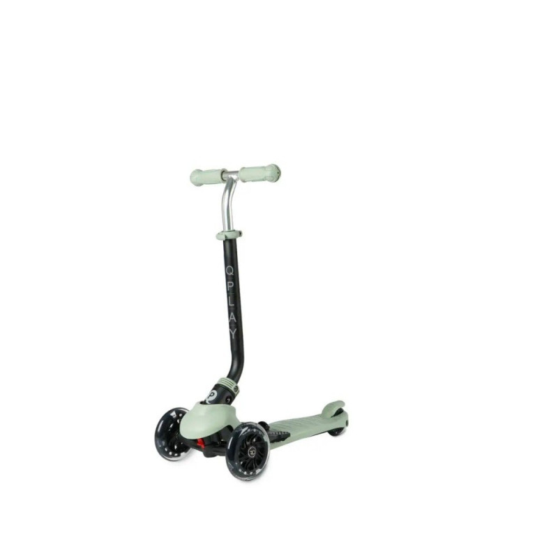 Самокат Qplay триколісний дитячий 5 в 1 Sema Pro Green