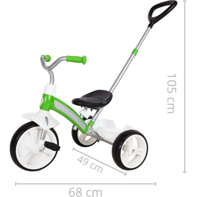 Велосипед Qplay триколісний Elite+ Green T180-5Green