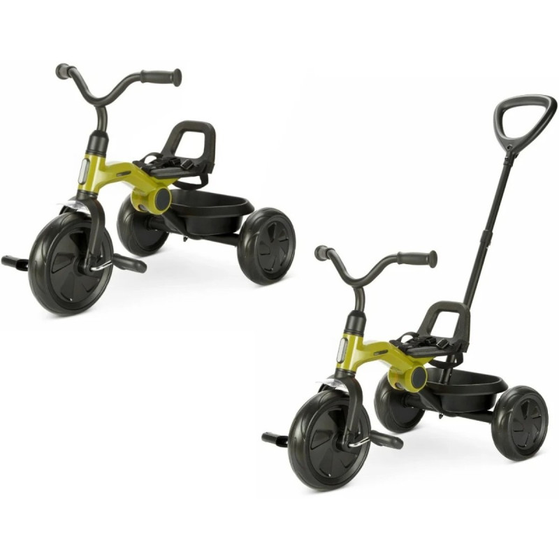 Велосипед Qplay складаний триколісний із батьківською ручкою Ant+ Green