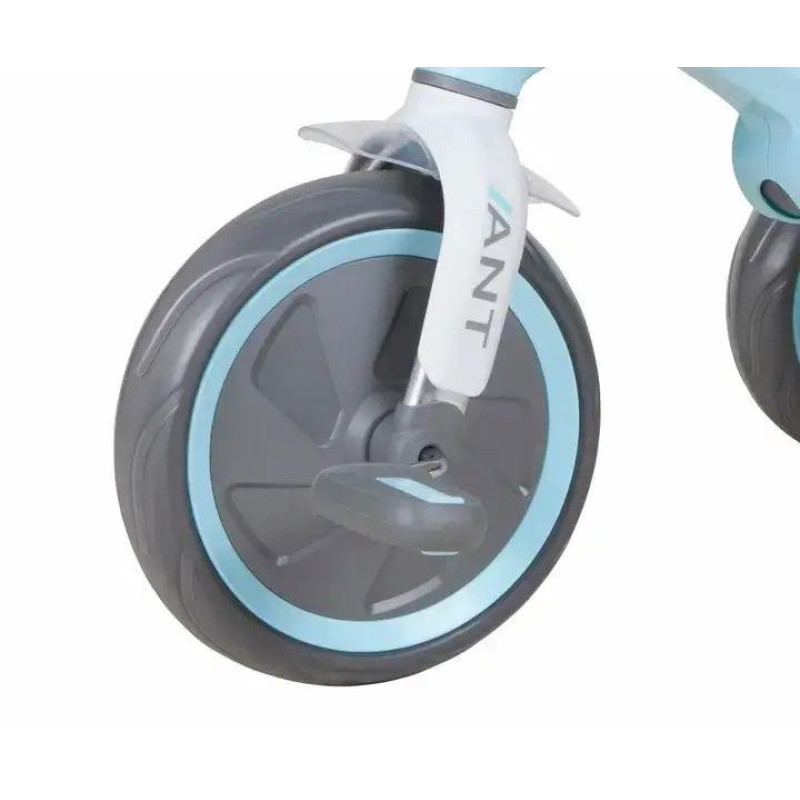 Велосипед Qplay складаний триколісний із батьківською ручкою Ant+ LightBlue