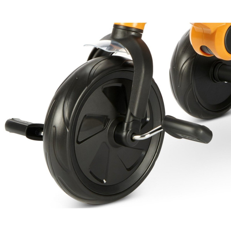 Велосипед Qplay складаний триколісний із батьківською ручкою Ant+ Yellow