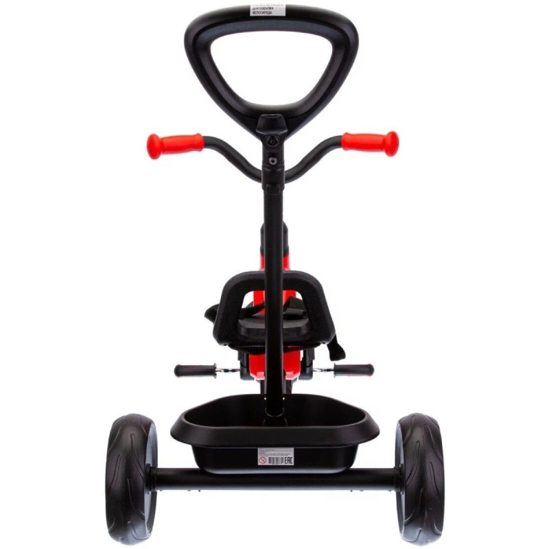 Велосипед Qplay складаний триколісний із батьківською ручкою Ant+ Red