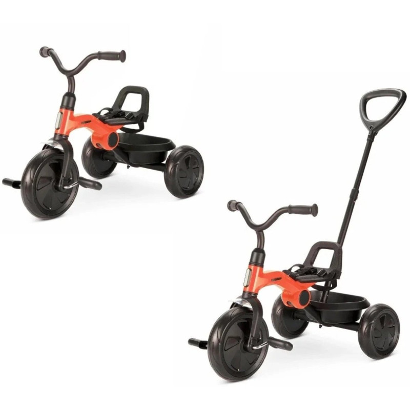 Велосипед Qplay складаний триколісний із батьківською ручкою Ant+ Red