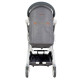 Прогулянкова коляска Qvatro MAXI 14 сірий джинс