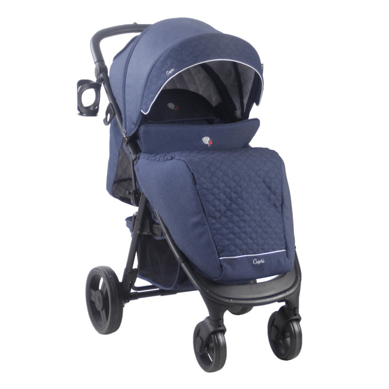 Прогулянкова коляска Qvatro CAPRI 17 синій