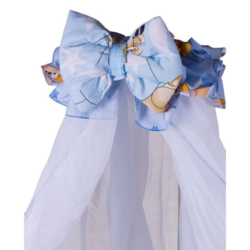 Постільна білизна Qvatro Gold RG-08 блакитний ведмедики сплять