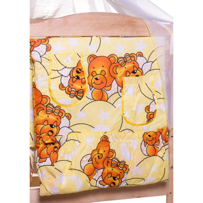 Постільна білизна Qvatro Gold RG-08 жовтий ведмедики сплять